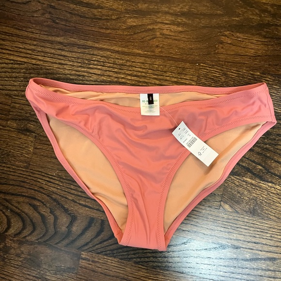 NWT JCrew classic bikini bottom warm rose medium - Picture 1 of 4